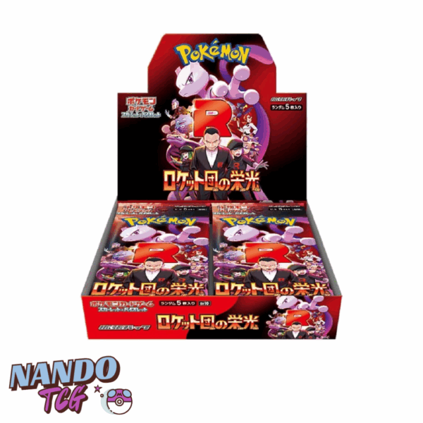 Display The Glory Of Team Rocket sv10 Japonais